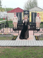 Открытие памятника в д. Басово